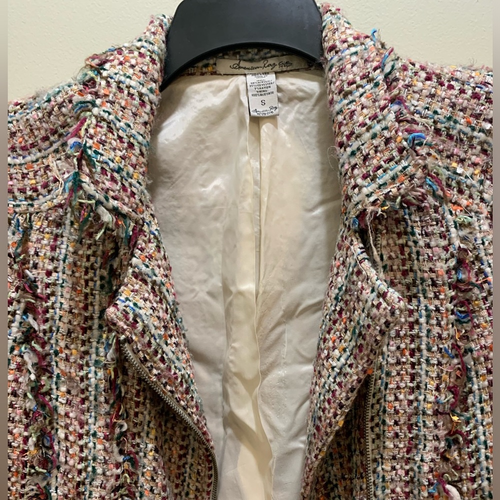 Pink Tweed Jacket - Picture 3 of 5